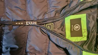 Chaqueta niño BOGNER verde y azul. Esquí.8-10 años