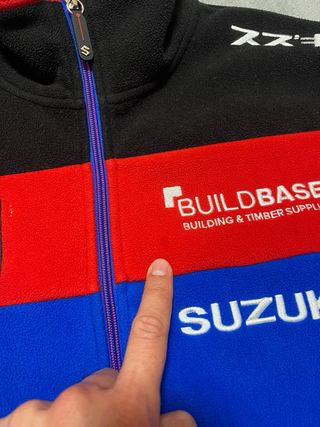 Chaqueta Sudadera Forro Polar Suzuki Descatalogado