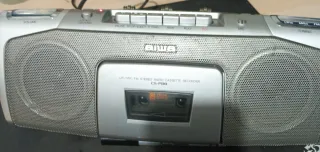 Radio Cassette Aiwa Gris/Plata