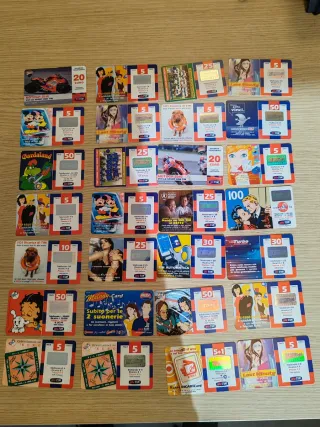 Schede telefoniche vintage Telecom - Lotti