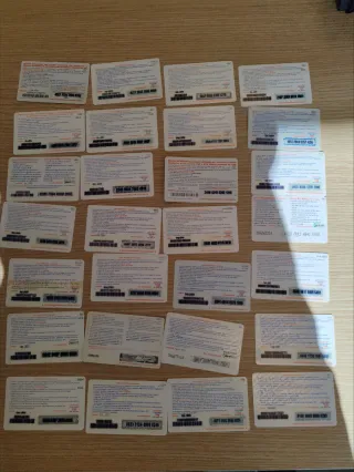 Schede telefoniche vintage Telecom - Lotti