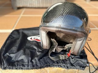 Casco Moto Carbono