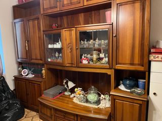 Mobile soggiorno in noce