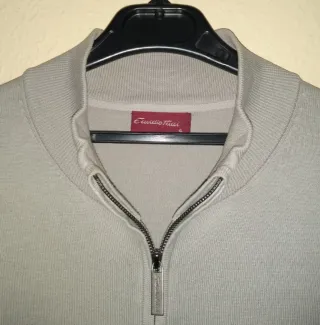 (Talla 4) = (Talla L) EMIDIO TUCCI Jersey Gris