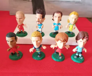 Bomberini Panini 8 Calciatori Miniature