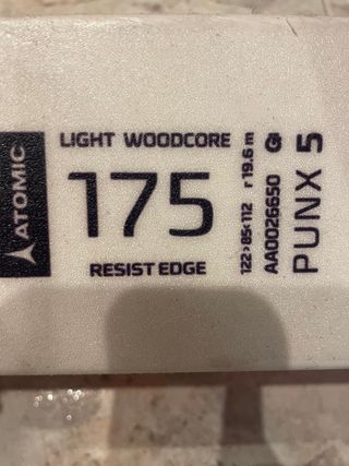 Esquís Atomic Punx 5 Freestyle