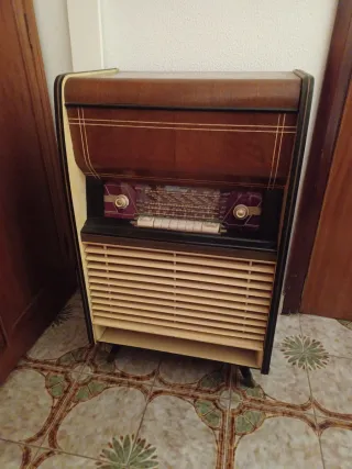 Tocadiscos Vintage Madera