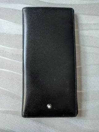 Cartera Montblanc Negra Piel