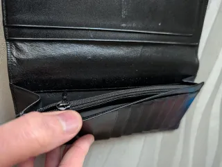 Cartera Montblanc Negra Piel