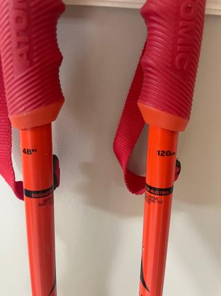 Palos de esquí Atomic Naranja/Negro