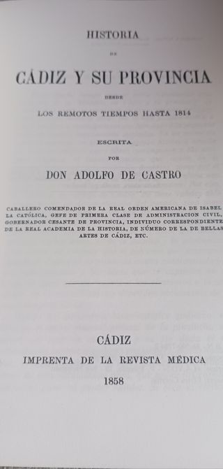 Historia de Cádiz y Su Provincia
