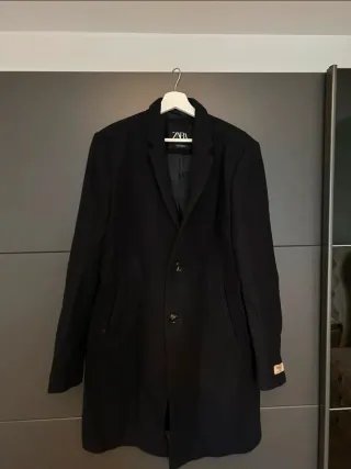 Abrigo Zara Negro Talla XL