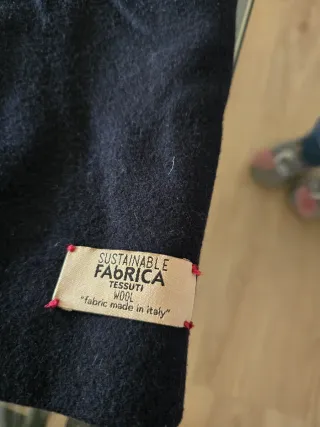 Abrigo Zara Negro Talla XL