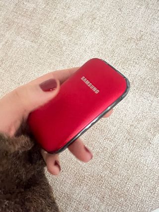 Móvil Samsung GT-E1190 Rojo