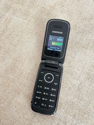 Móvil Samsung GT-E1190 Rojo