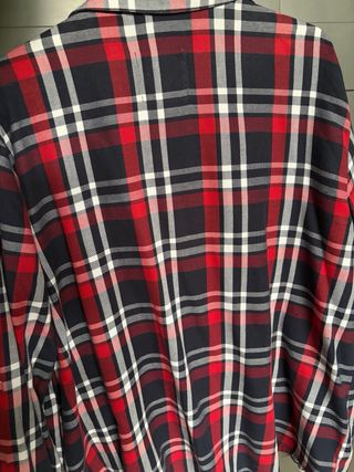 Camisa cuadros Zara XL