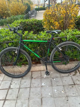 Bicicleta de Montaña Connor Adulto , Negra y Verde