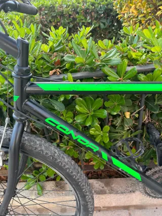 Bicicleta de Montaña Connor Adulto , Negra y Verde