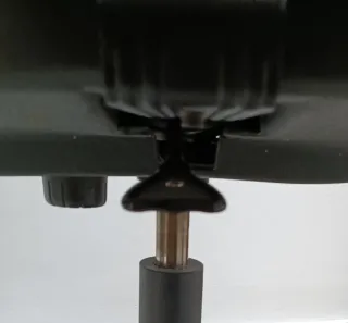 Silla de oficina/ordenador azul y negra