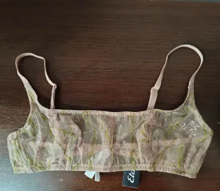 Conjunto lencería Etam bordado