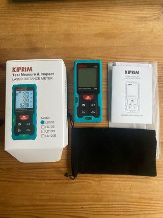 Metro Láser Kiprim LD50E 50m