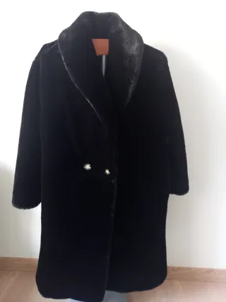 Abrigo pelo Mango T-XL