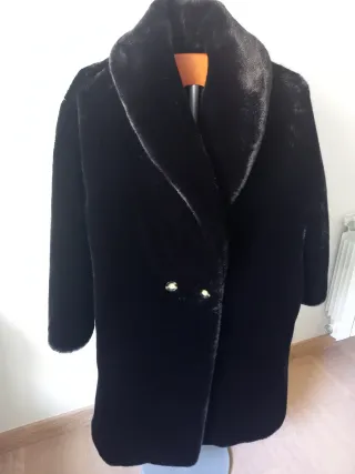 Abrigo pelo Mango T-XL