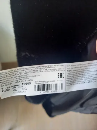 Abrigo pelo Mango T-XL