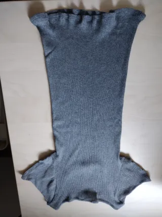 Camiseta Massimo Dutti gris algodón