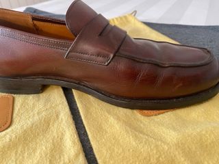 Mocasines John Lobb Marrones T41.5