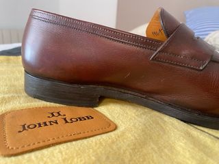 Mocasines John Lobb Marrones T41.5