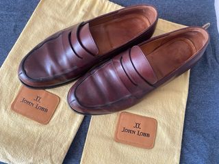 Mocasines John Lobb Marrones T41.5