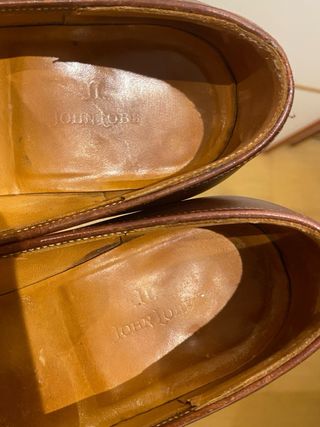 Mocasines John Lobb Marrones T41.5