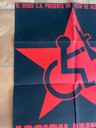 Póster Acción Mutante Alex de la Iglesia