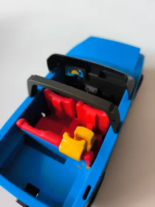 Coche Playmobil azul