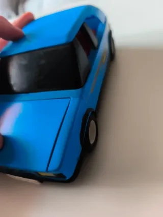 Coche Playmobil azul