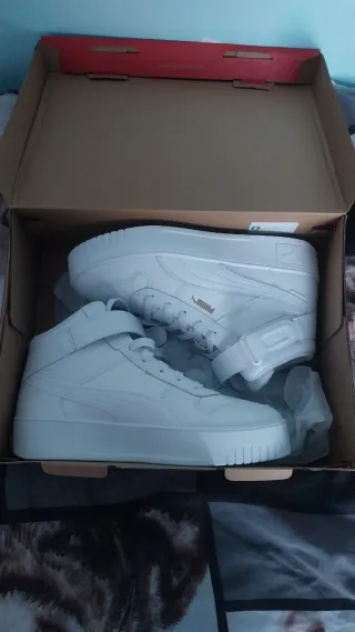 Zapatillas Puma Blancas Talla 41 Nuevas