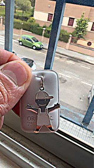 Colgante Niño Plata 925