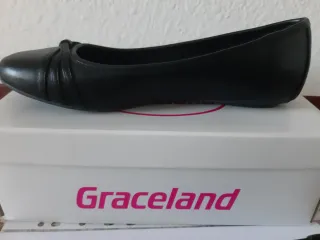 Zapatos planos Graceland negros