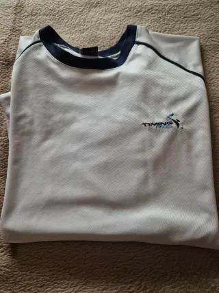 Camiseta Padel Timing Blanca