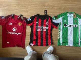 Camisetas de fútbol