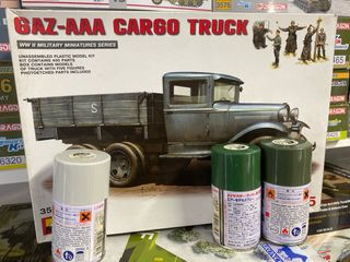Miniart Gaz-AAA Cargo Truck 1/35 + 3 bombe