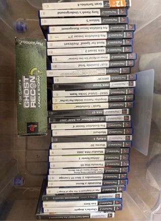 Consola PS2 + Juegos y Mandos