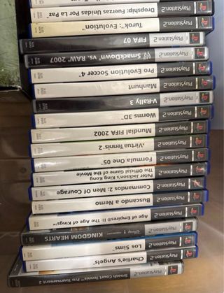 Consola PS2 + Juegos y Mandos