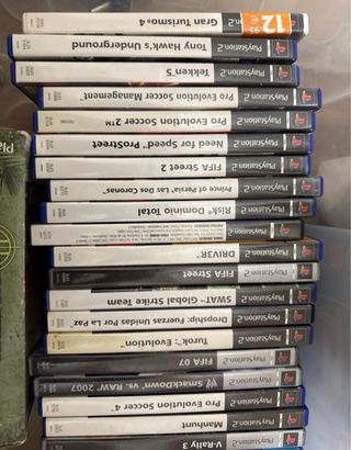 Consola PS2 + Juegos y Mandos