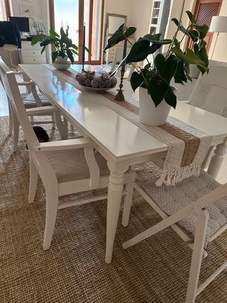 Mesa de comedor blanca Ikea