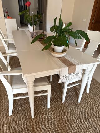 Mesa de comedor blanca Ikea