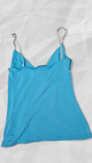 Canottiera Riskio Azzurra