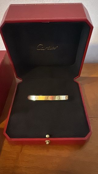 Pulsera Cartier Love 18k