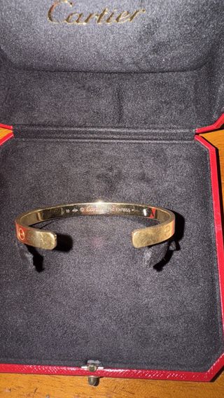 Pulsera Cartier Love 18k
